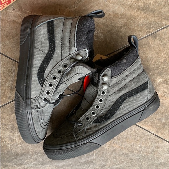 VANS SK8-Hi MTE DENIM SUEDE/BLACK WMNS - Picture 16 of 16